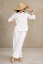 The Rare Women Linen Co-ord Set