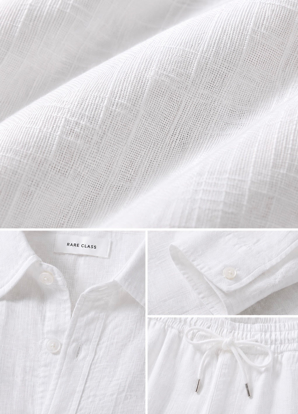 The Crowned Men Linen Pair