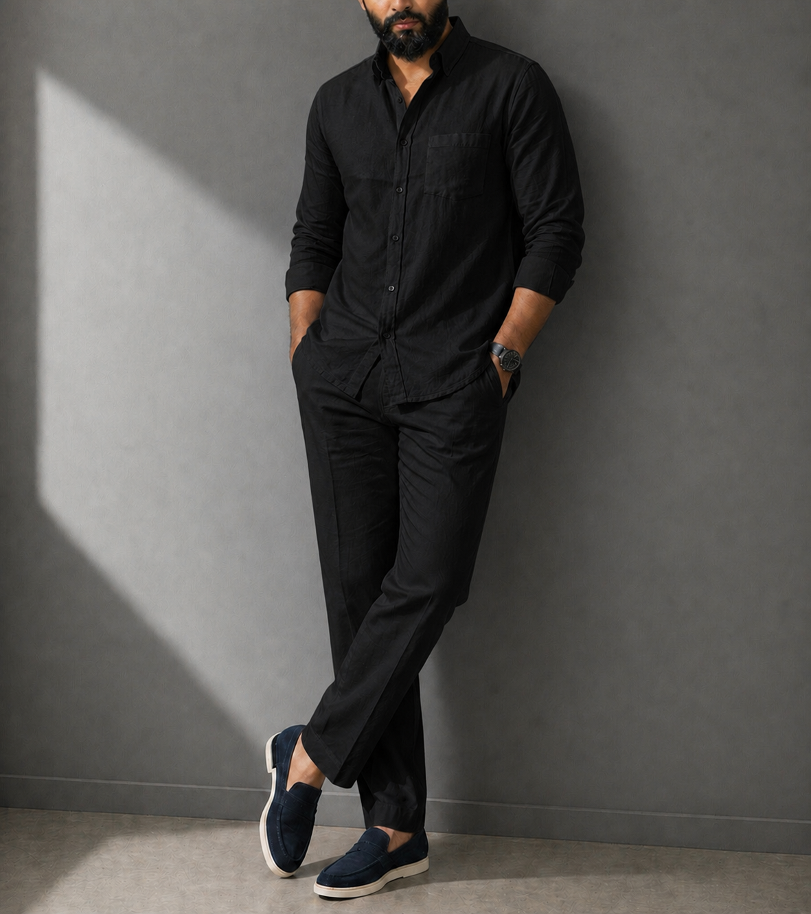 Signature Men Linen Pair