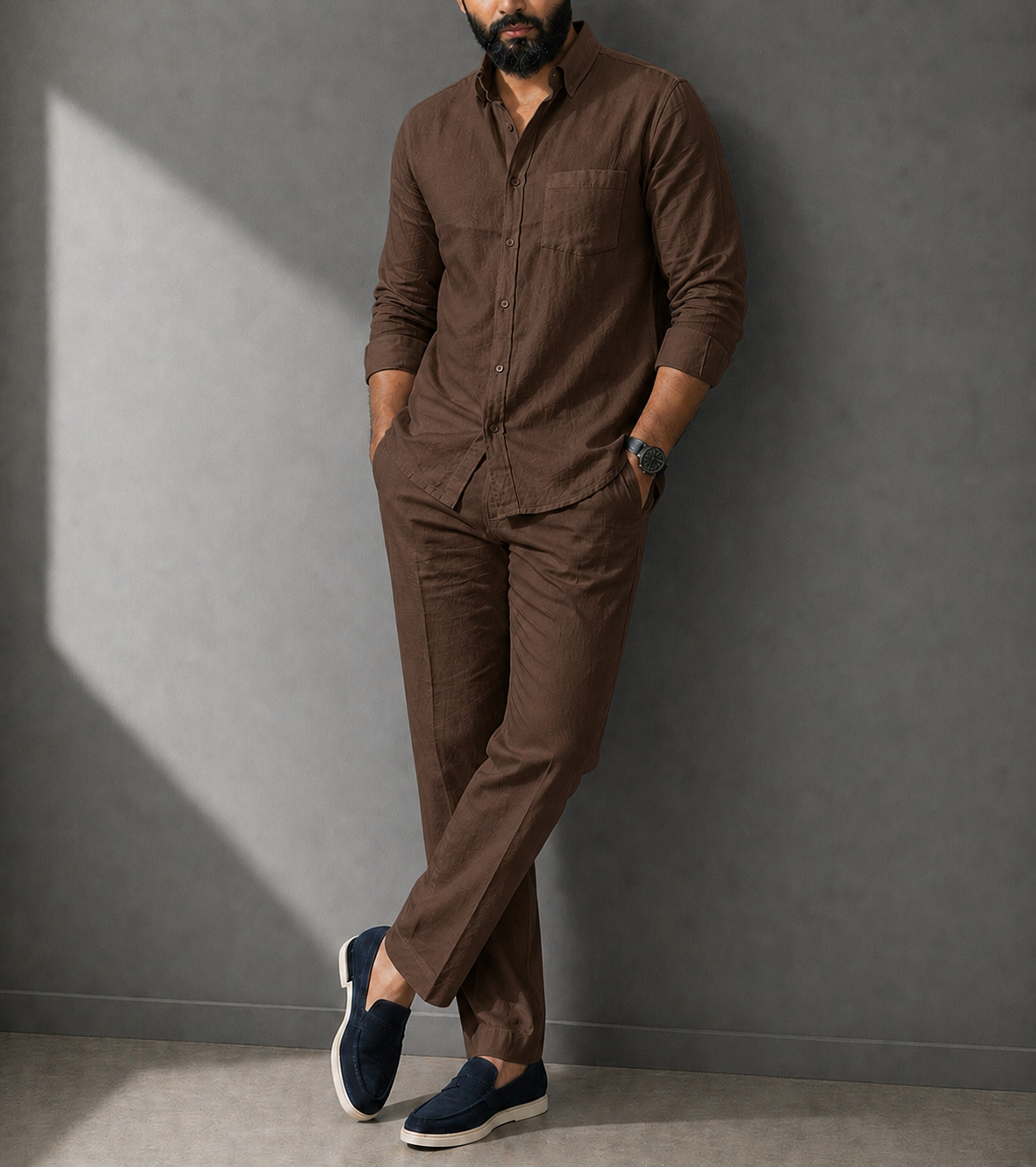 Signature Men Linen Pair