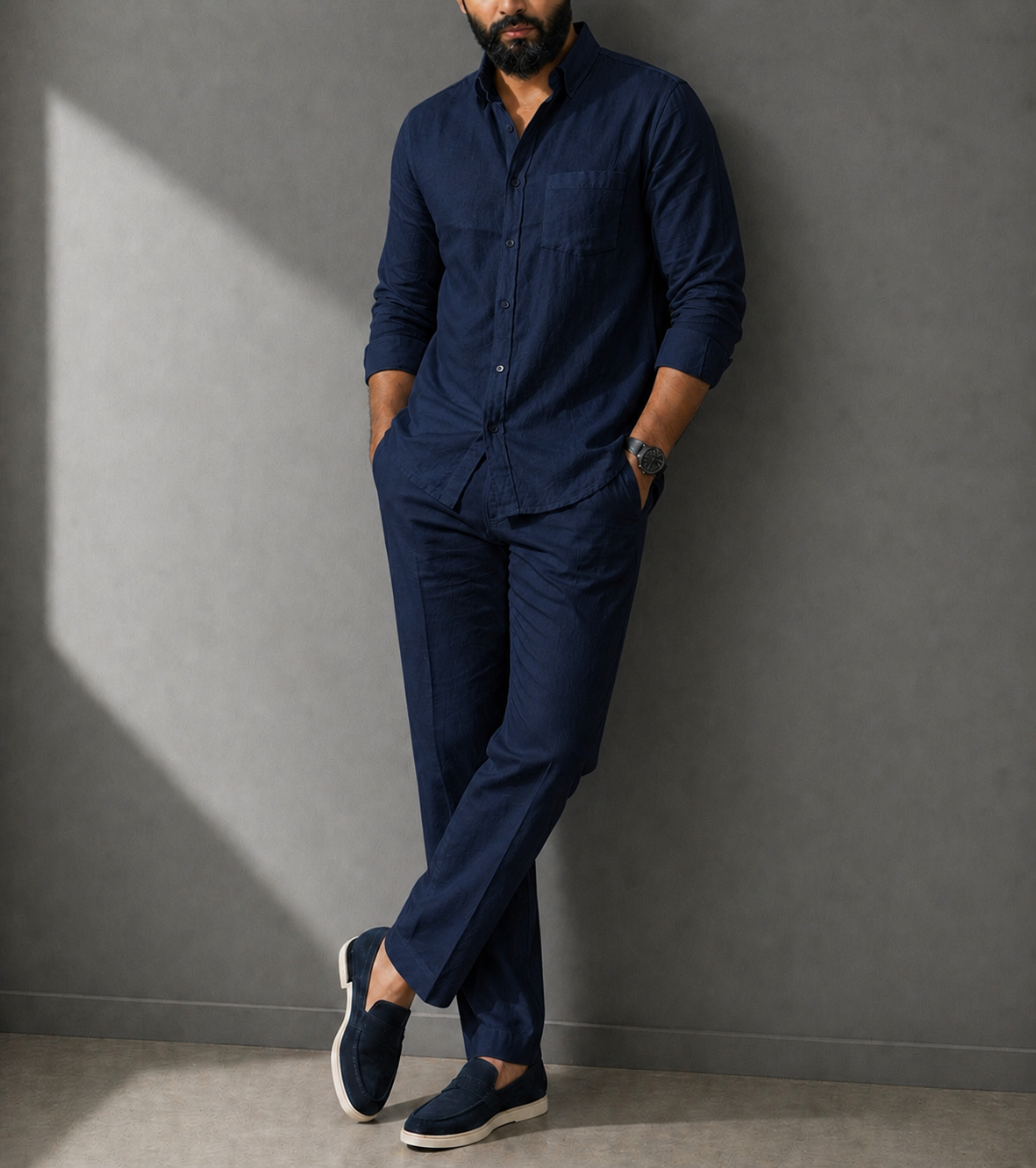Signature Men Linen Pair