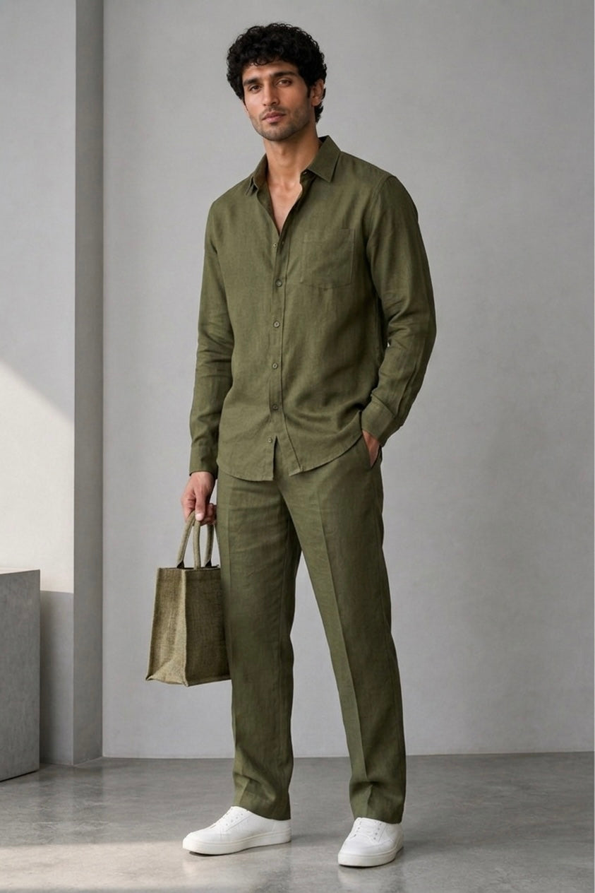 The Rare Men Linen Pair