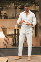Noble Top & Bottom Set Of Linen, Luxury And Style