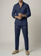 Modern Top & Bottom Set Of Linen, Luxury And Style