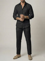Modern Top & Bottom Set Of Linen, Luxury And Style