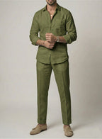 Modern Top & Bottom Set Of Linen, Luxury And Style